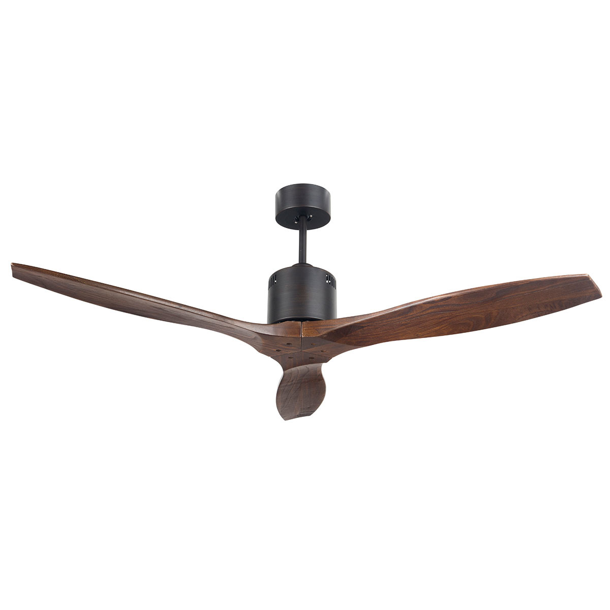 Galaxy 54 Propeller Style Timber Fan With Remote Antique Bronze