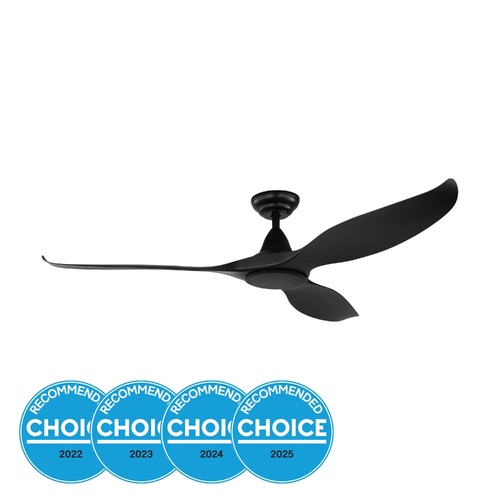 NOOSA 60 DC FAN BLK 