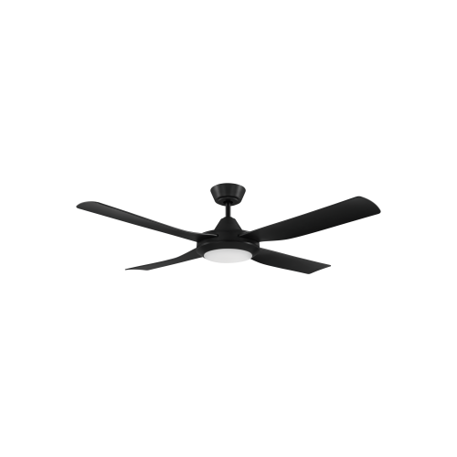 BONDI 52 AC FAN 20W LED TRI-COL BLK 