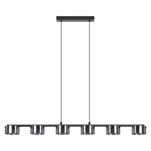 COPILLOS H/L 6X5.4W LED 3000K BLK/BLK TR 