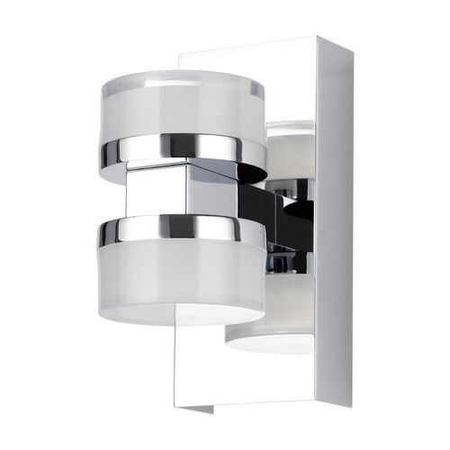 ROMENDO 2 W/L 2X5W LED TRI-COL CHR 
