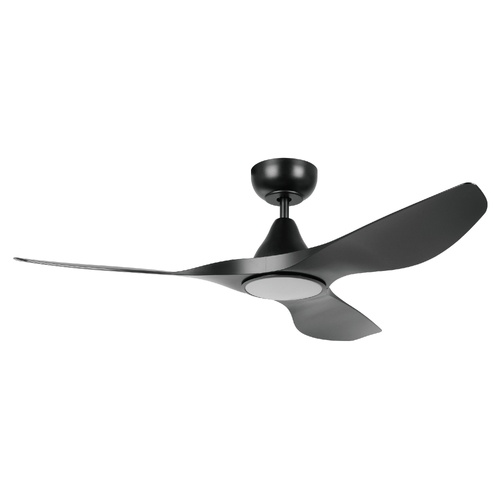 SURF 48 DC FAN LED TRI-COL BLK 