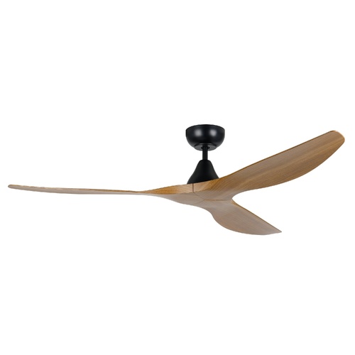 SURF 60 DC FAN BURM TEAK/BLK  