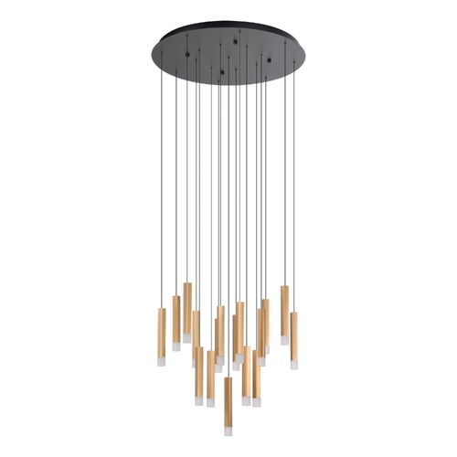 ESTANERIOS H/L 17X2.9W LED 3000K KING BROWN/BLK 