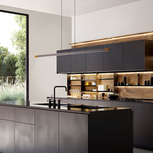 LISCIANA H/L 22W LED 3000K GRY/WOOD 