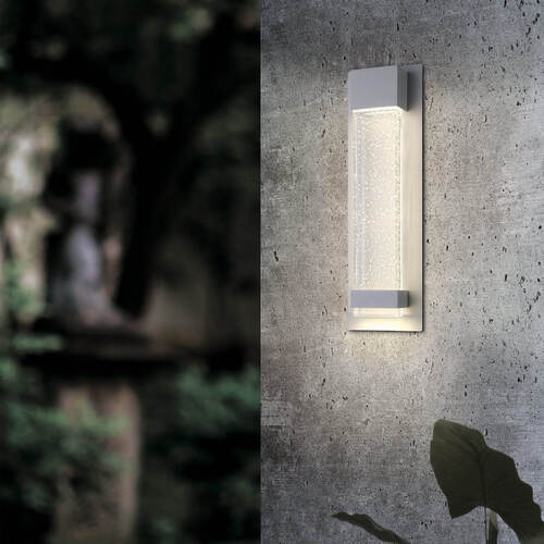 VILLAGRAZIA 2 EXT W/L 6.7W LED TRI-COL WHT 400