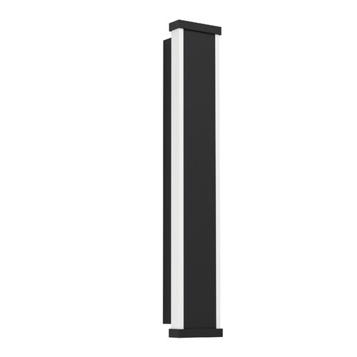 NEVIANO EXT W/L 7.4W LED TRI-COL BLK 380MM