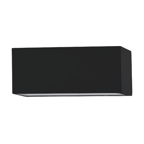 SPONGANO EXT W/L 2X5W LED QUAD-COL BLK 