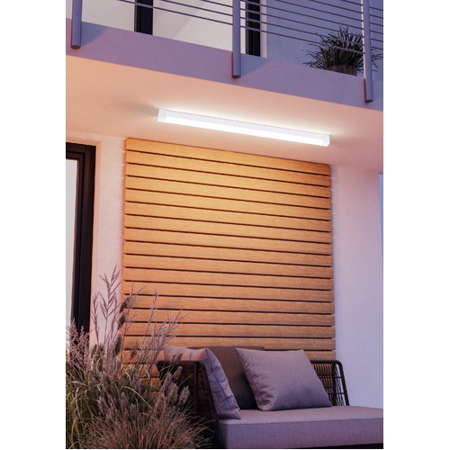 REX W/PROOF BATT 38W LED TRI-COL WHT 1200MM 