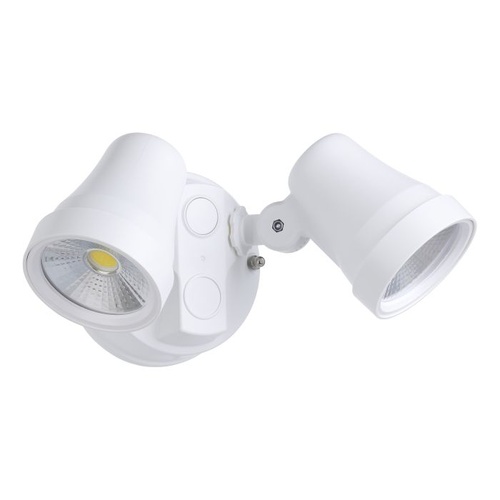 COASTGUARD EXT SP 2X15W LED TRI-COL WHT 