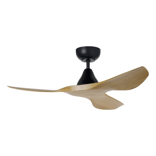 SURF 40 DC FAN BURM TEAK/BLK 