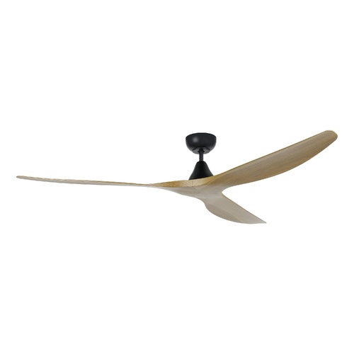 SURF 72 DC FAN BURM TEAK/BLK 