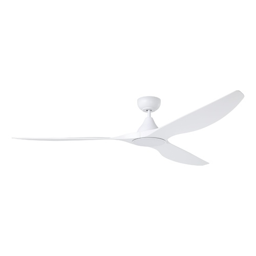 SURF 72 DC FAN LED TRI-COL WHT 