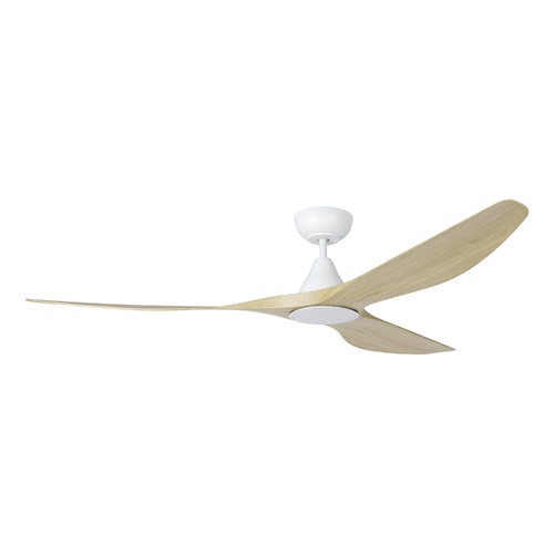 SURF 72 DC FAN LED TRI-COL OAK/WHT 