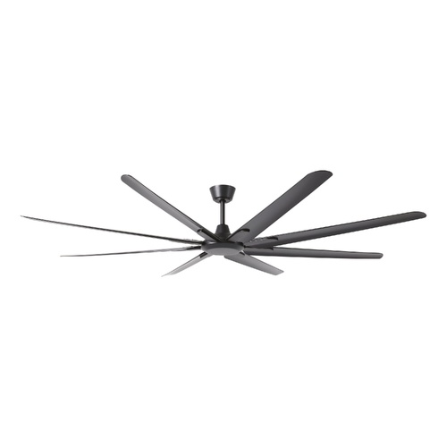 SANTORINI 84 DC FAN BLK 