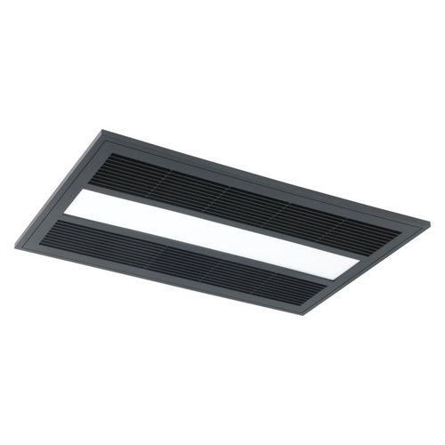 SALVADOR 4-IN-1 2000W BLK HEAT/FAN/EX/LIGHT 