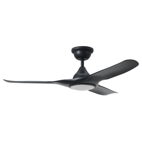 TAHITI 52 DC FAN 20W LED TRI-COL BLK