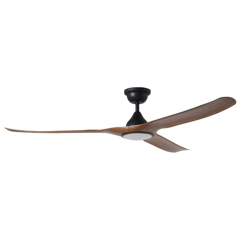 TAHITI 72 DC FAN 20W LED TRI-COL BLK/NEW TEAK