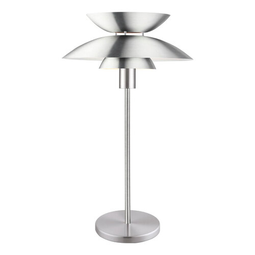 ALLEGRA-TL TABLE LAMP 1 X E27 240V SATIN CHROME