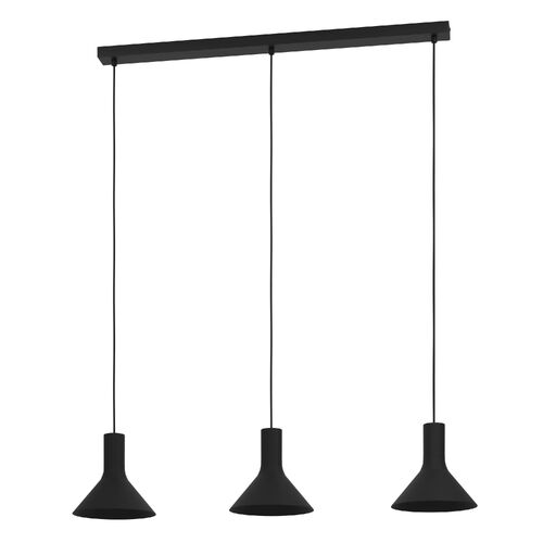 MORESCANA H/L 3X28W E27 BLK 