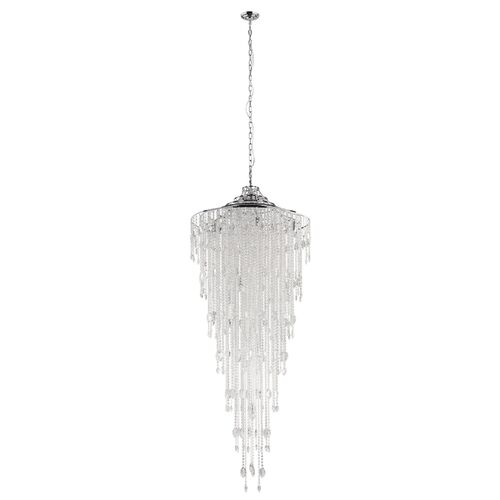 BEIRES H/L 12X40W E14 CHR/CRYSTAL
