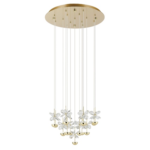 PIANOPOLI 3 H/L 15X1.8W LED 3000K BRS 