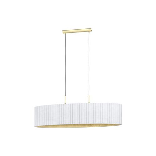 TAMARESCO H/L 2X40W E27 BRS MATT/WHT OVAL 