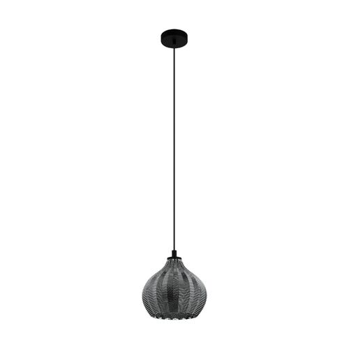 *TAMALLAT H/L 1X40W E27 BLK/BLK TR 