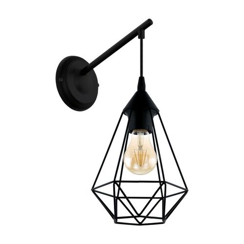 TARBES W/L 1X60W E27 BLK 