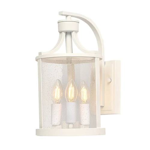 Melton Exterior Wall Light - White