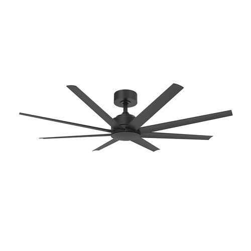 Titanic 60 DC Ceiling Fan - Black with Black Blades