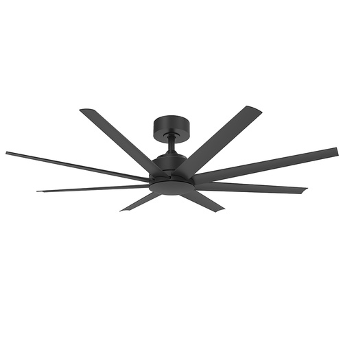 Titanic 72 DC Ceiling Fan - Black with Black Blades