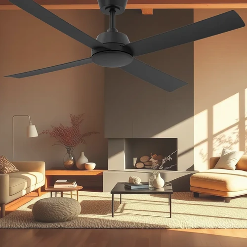 Bronco 52 DC Ceiling Fan - Black