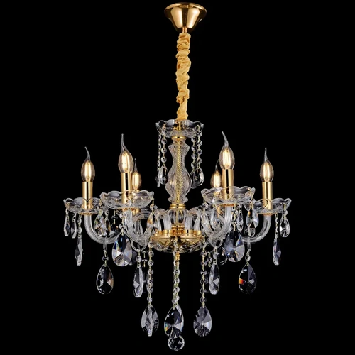 Bromley Crystal Chandelier  - 6 Light