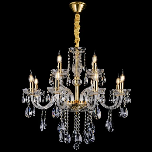 Bromley Crystal Chandelier  - 8-4 Light