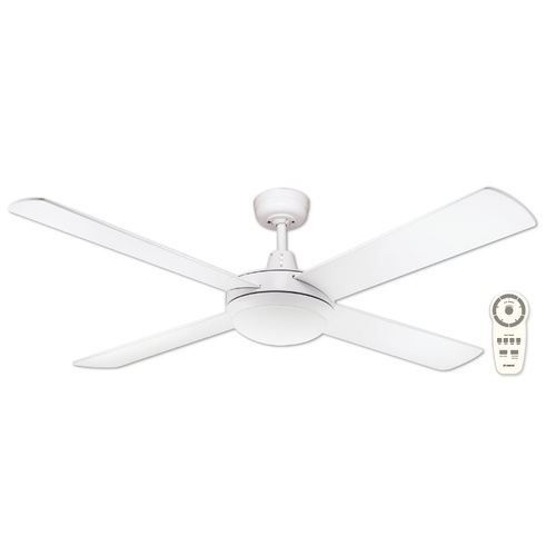 Lifestyle Dc 1300Mm 4 Blade Ceiling Fan With Dimmable Light 24W Led With Dc Motor & Remote