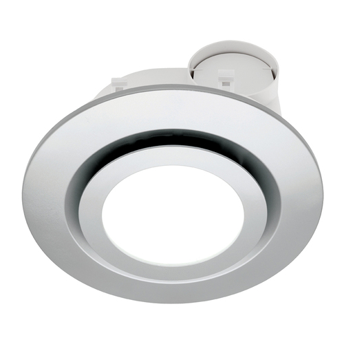 Starline 295 Round And Square 16W Led Exhaust Fan In Silver And White