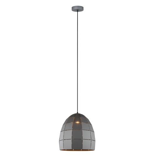 Atlantic Grey And White Modern Pendant With Laser Cuts