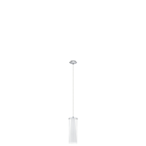 PINTO H/L 1X60W E27 CHR/OPAL/CLR 