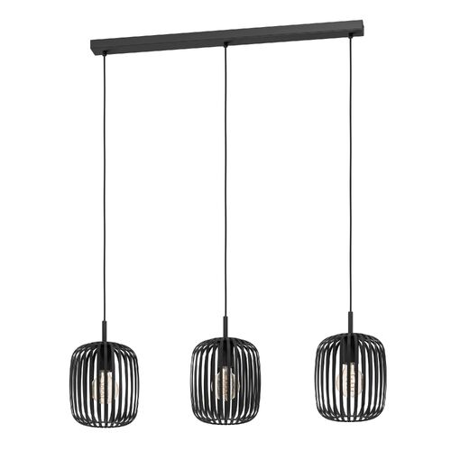 *ROMAZZINA H/L 3X40W E27 BLK 