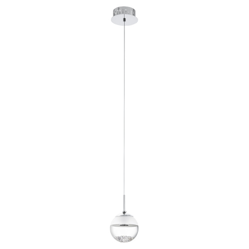 MONTEFIO 1 H/L 1X5W LED 3000K CHR/CRYSTAL 