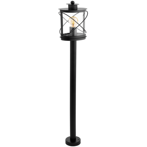 Hilburn Pst 1X60W E27 Black Lrg