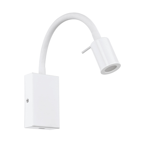 TAZZOLI W/L 3.5W LED 3000K WHT W/USB CHRG