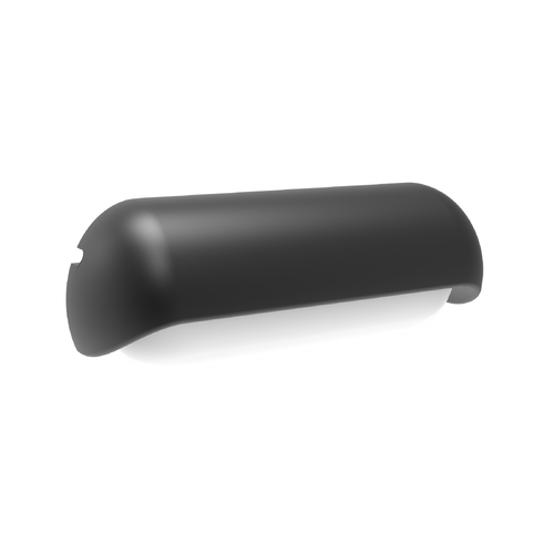WALL S/M RECT 13W LED TRI 908 Lm IP65 Eyelid Opal Diff Dark Grey