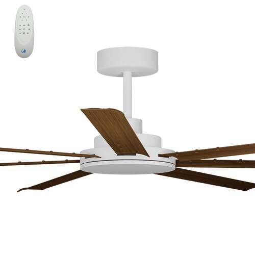 Alula 80" Kit - White (ALP-780M-WH) Plus Koa Blades (ALP-780B-KO) - two boxes (Optional Light Kit)