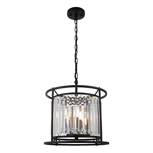 AMELIA 3LT PENDANT BLACK
