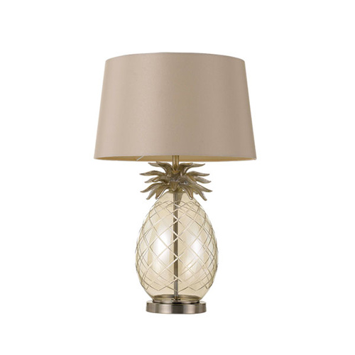 ANANAS TABLE LAMP 40wE27max D:380 OH:585 CHAMPAGNE/CREAM