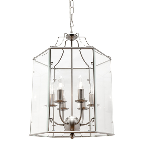 ARCADIA 6LT PENDANT S/CHROME