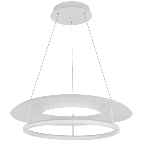 ARIVA 62 PENDANT 26wLED 3CCT 1180Lm DIM CAB.2M D620 H130 WHITE SAND