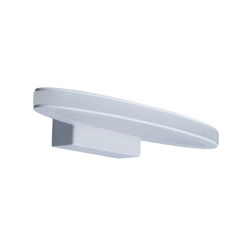 WALL Int City S/M 6W OVAL Matt Wh 3K IP20 Frosted Diff 460 Lm